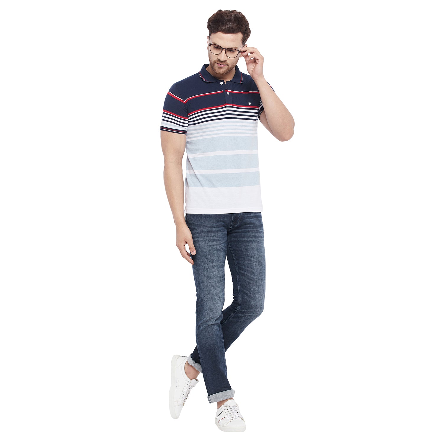 Duke Stardust Men Half Sleeve Cotton T-Shirt (LF5136)