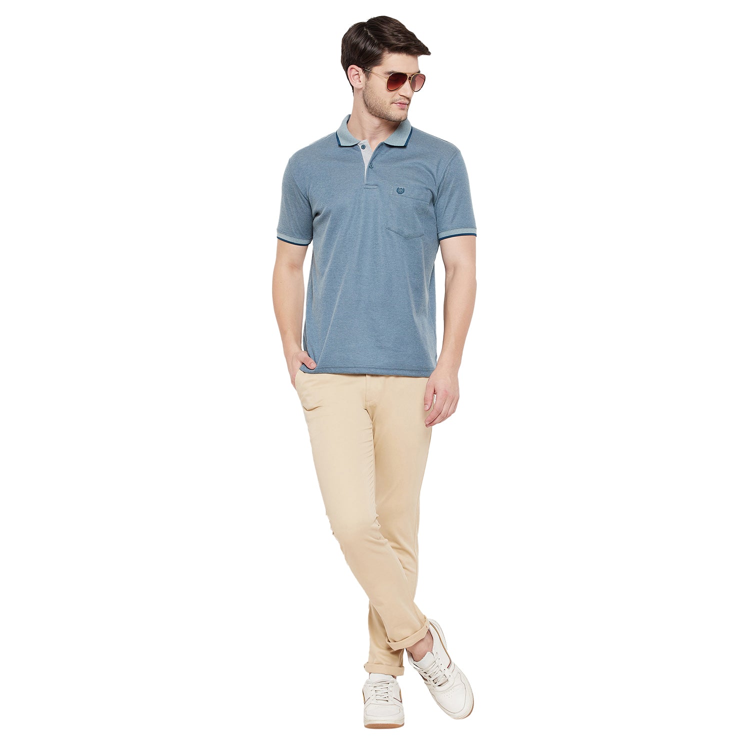 Duke Stardust Men Half Sleeve Cotton T-Shirt (ONSD22S)