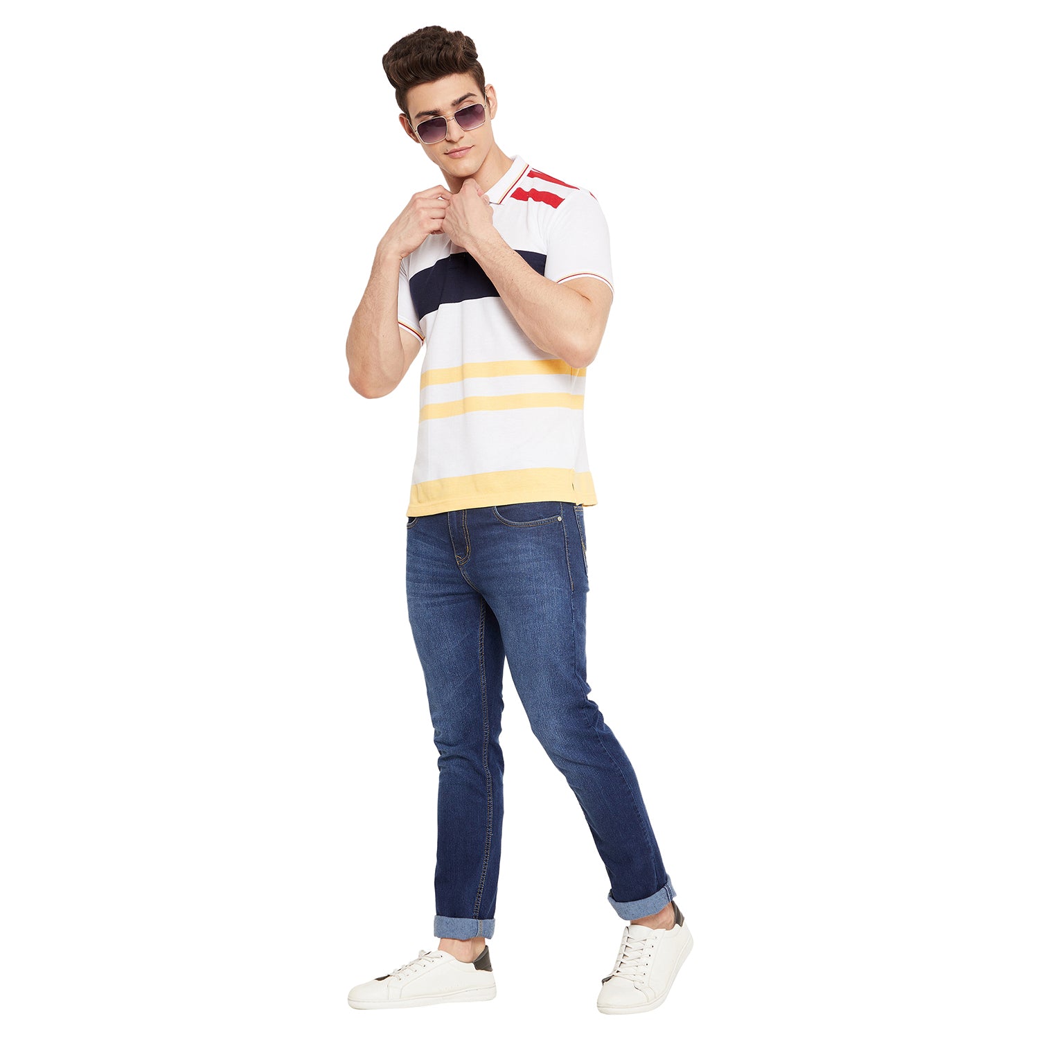 Duke Stardust Men Half Sleeve Cotton T-shirt (MTLF339)