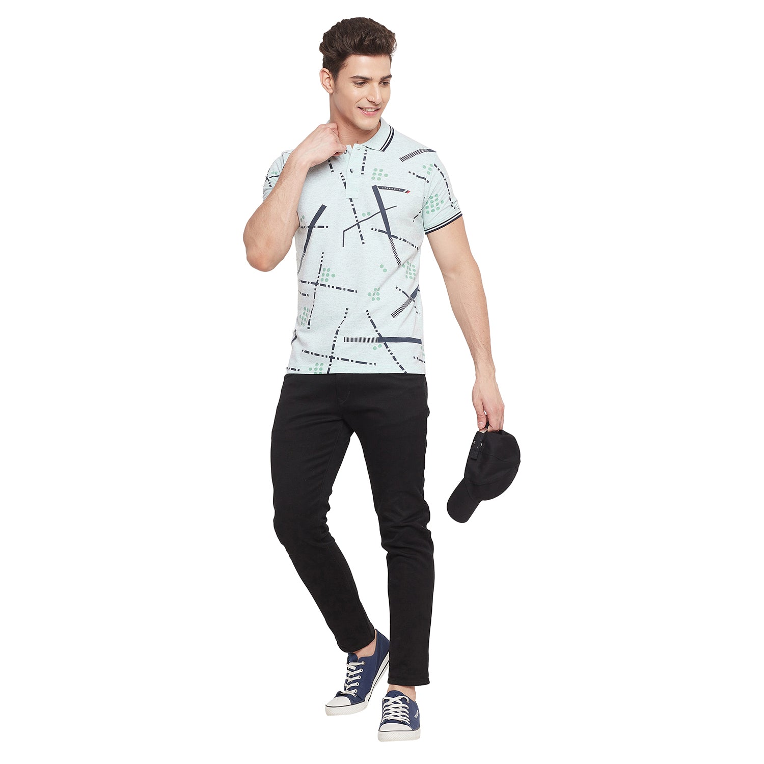 Duke Stardust Men Half Sleeve Cotton T-shirt (LF5351)