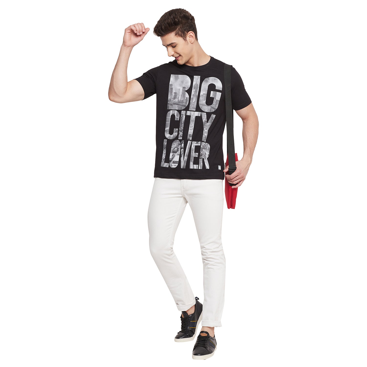 Duke Urban Men Half Sleeve Cotton T-shirt (LF5255)
