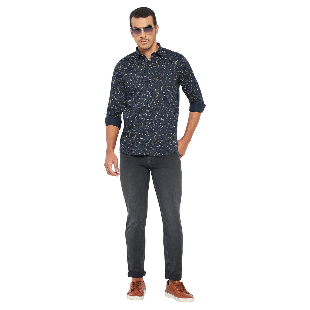 Duke Stardust Men Full Sleeve Cotton Shirt (SDO8PRSK)