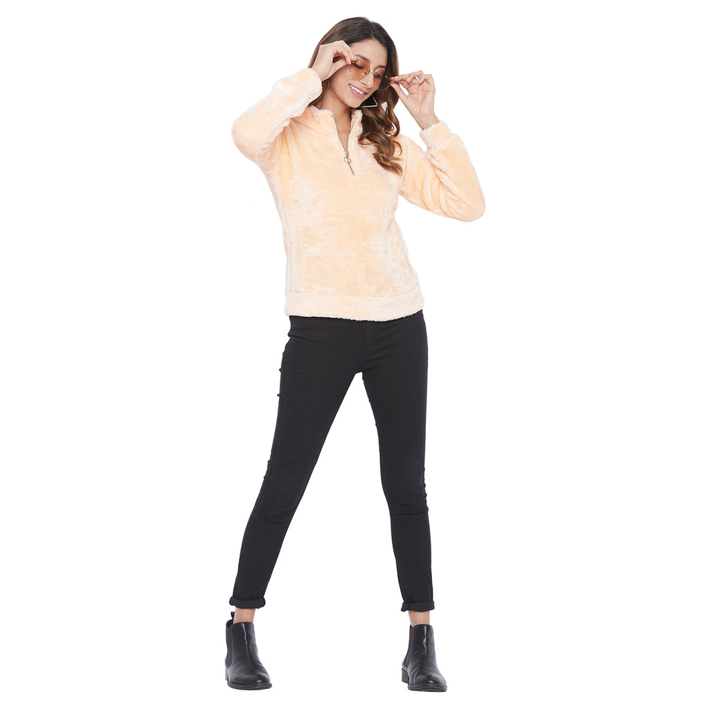 Duke Urban Women Half Zip Sweatshirt (LFX761)