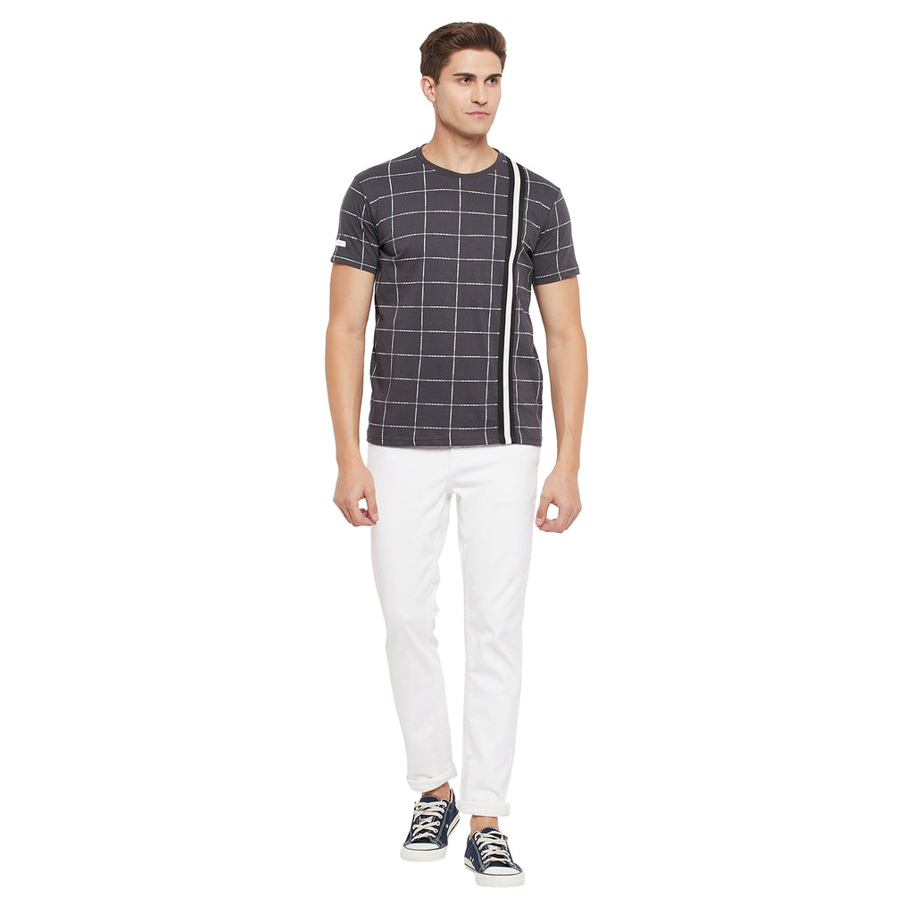 Duke Stardust Men Half Sleeve Cotton T-shirt (LF5293)