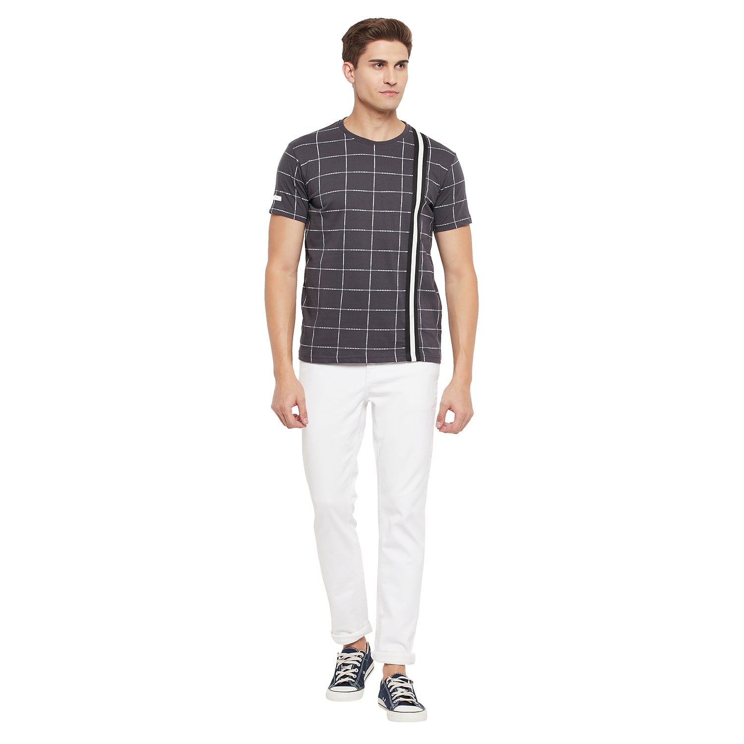 Duke Stardust Men Half Sleeve Cotton T-shirt (LF5293)
