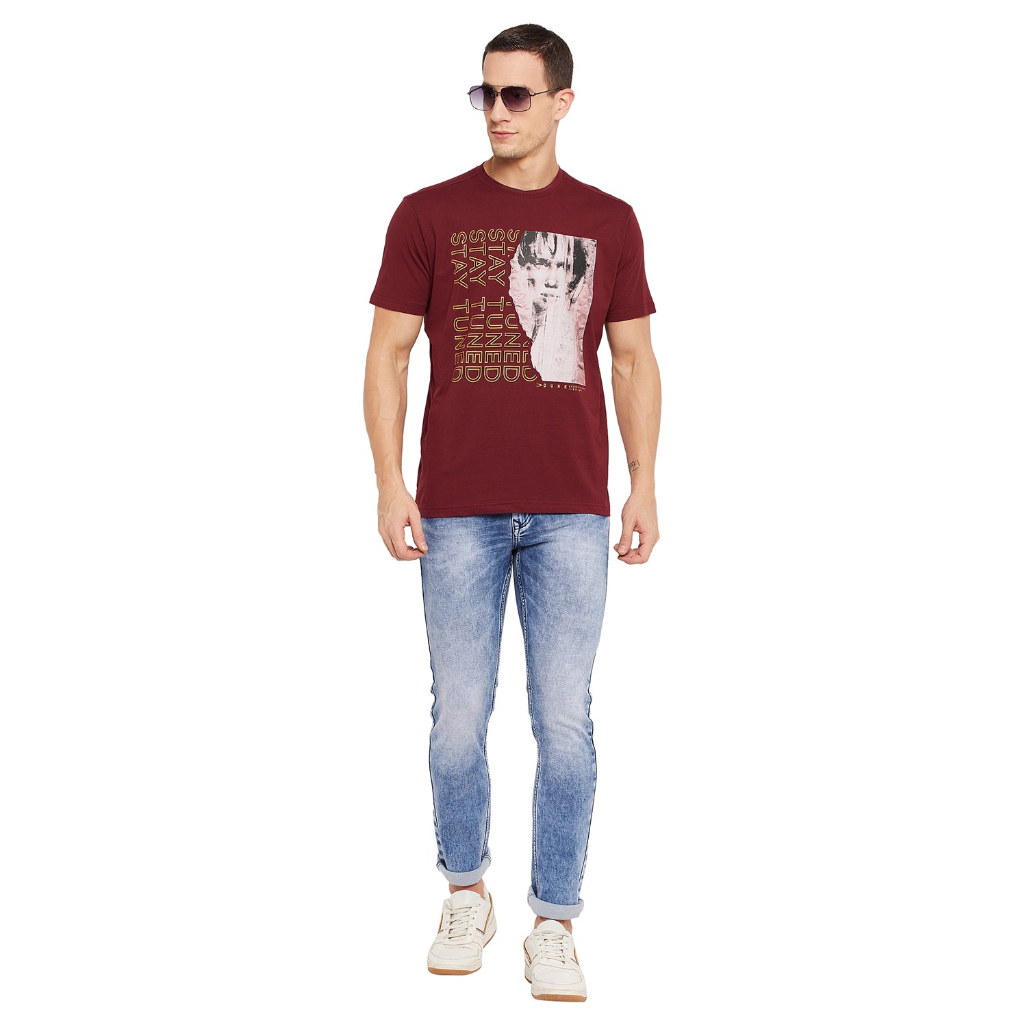 Duke Stardust Men Slim Fit Stretchable Jeans (SDD5222)