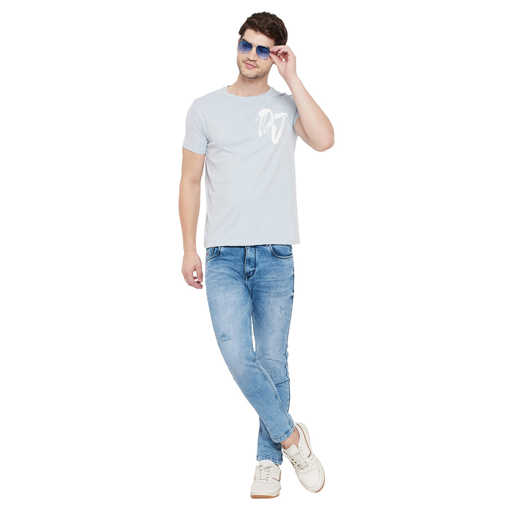 Duke Urban Men Half Sleeve Cotton T-shirt (LF5034)