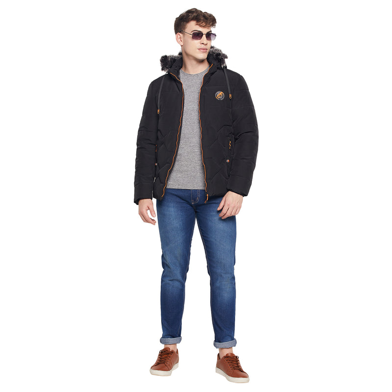 Duke Urban Men Full Sleeve Hooded Jacket (SDZ943)