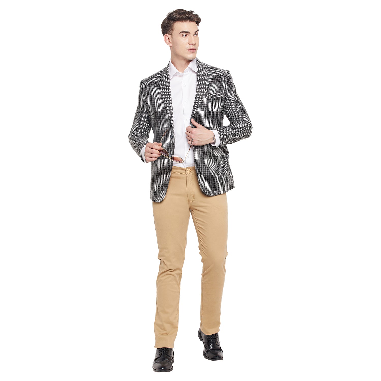 Duke Urban Men Full Sleeve Lapel Neck Coat (SDZ936)