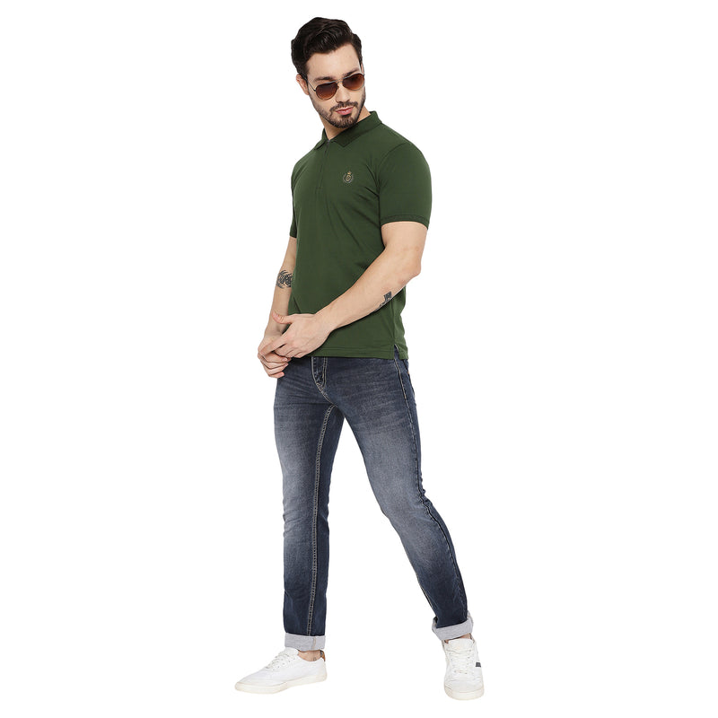 Duke Urban Men Half Sleeve Cotton T-shirt (LF5476)