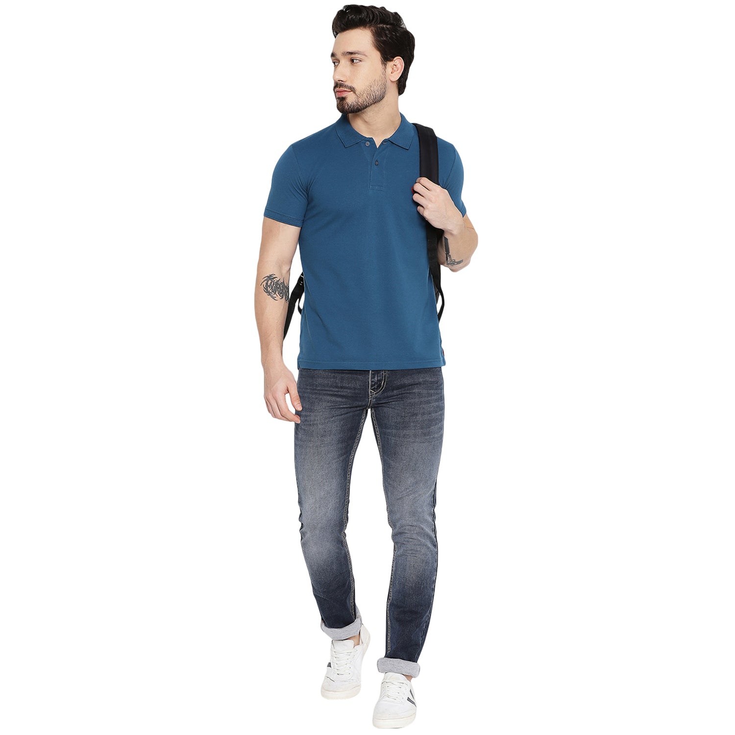 Duke Stardust Men Half Sleeve Cotton T-shirt (SD44)