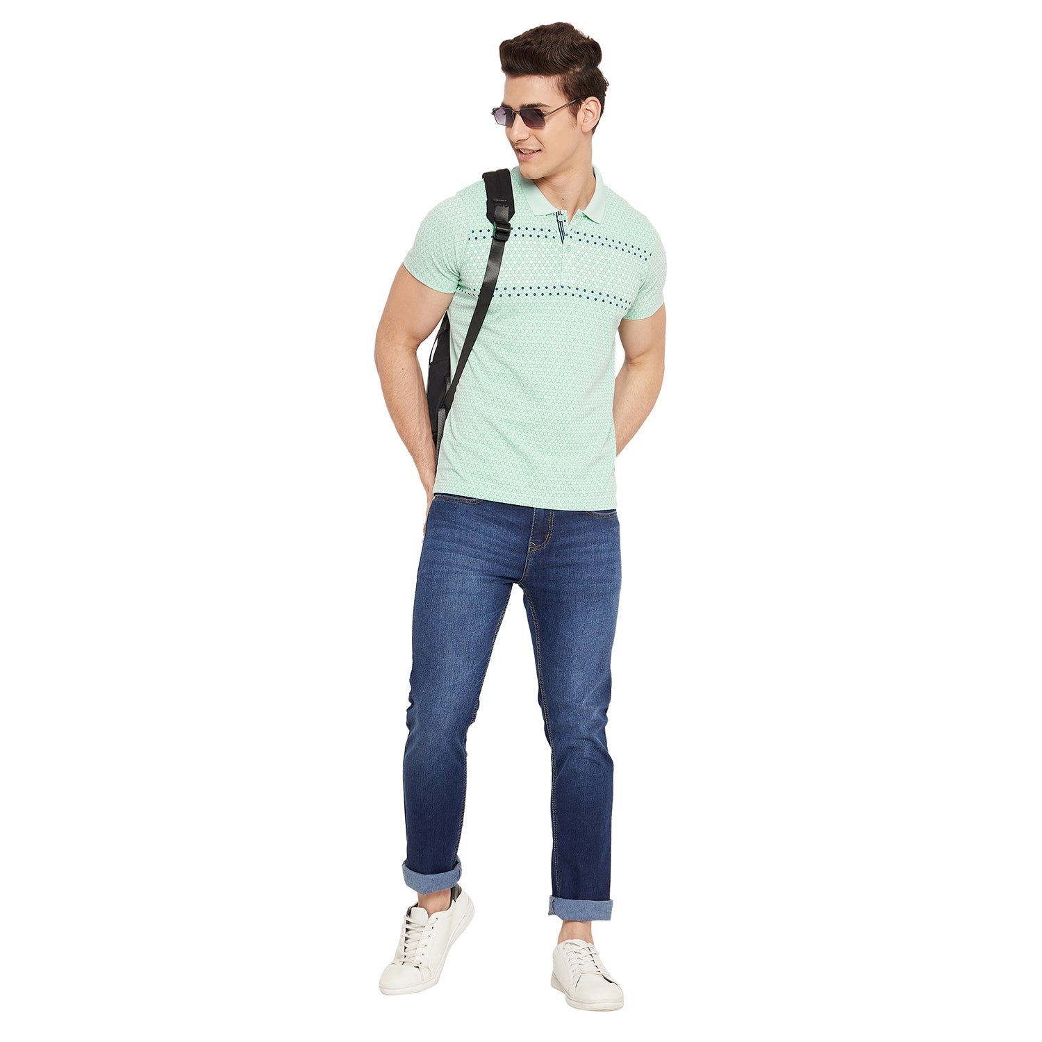 Duke Stardust Men Half Sleeve Cotton T-shirt (MTLF341)
