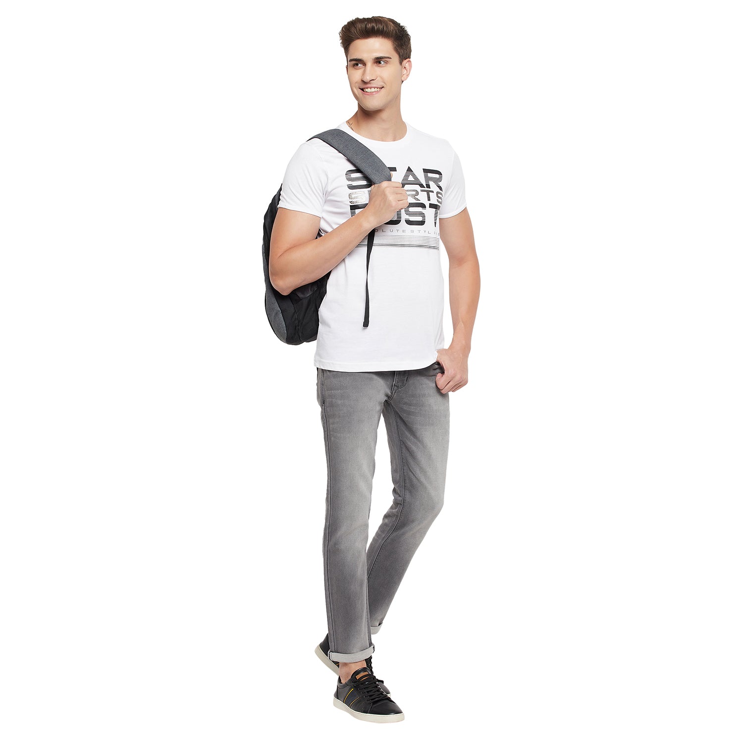 Duke Stardust Men Half Sleeve Cotton T-Shirt (LF5203)