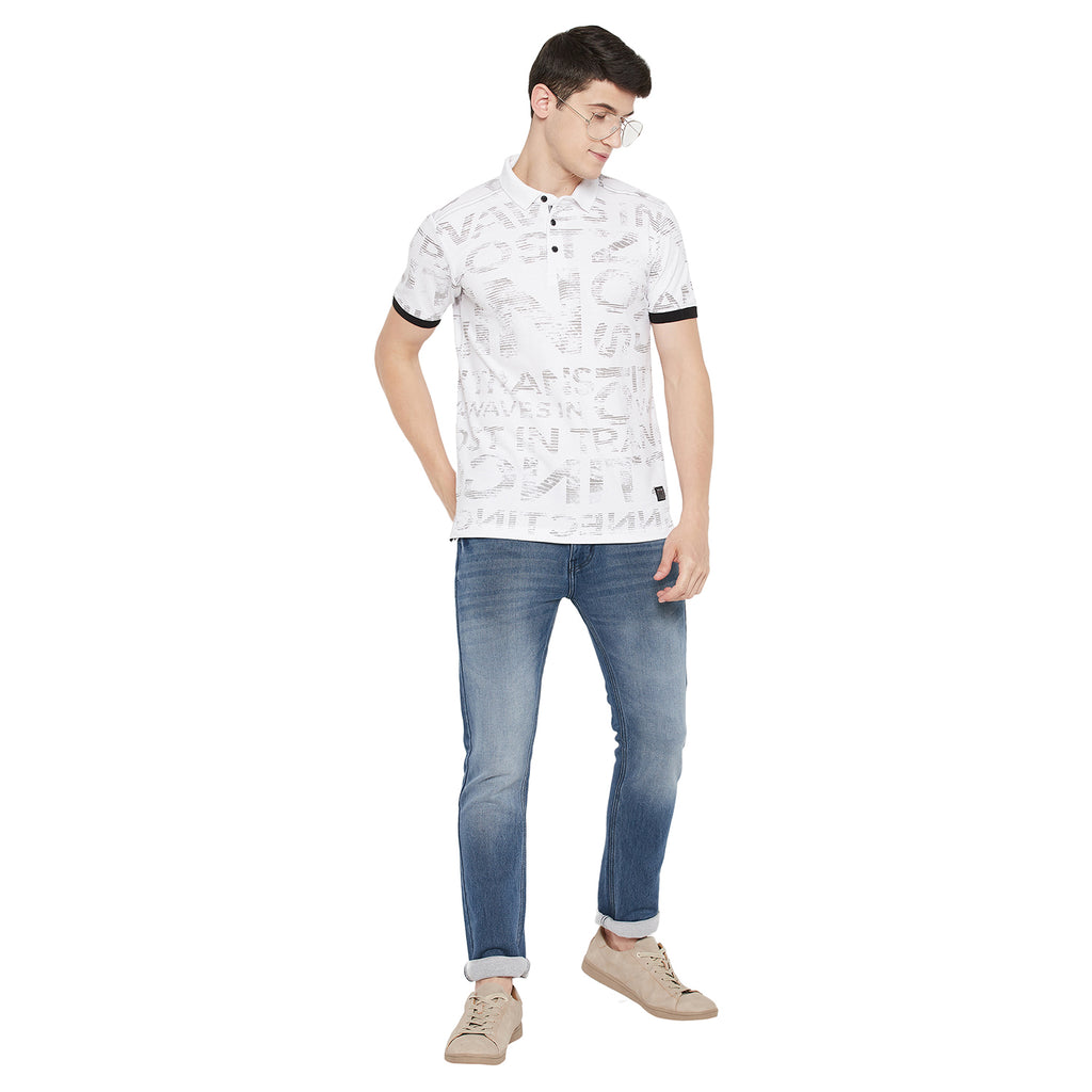 Duke Stardust Men Half Sleeve Cotton T-shirt (LF5253)