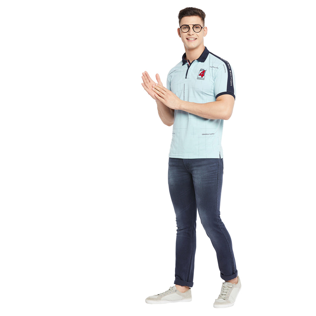 Duke Stardust Men Half Sleeve Cotton T-Shirt (LF5404)