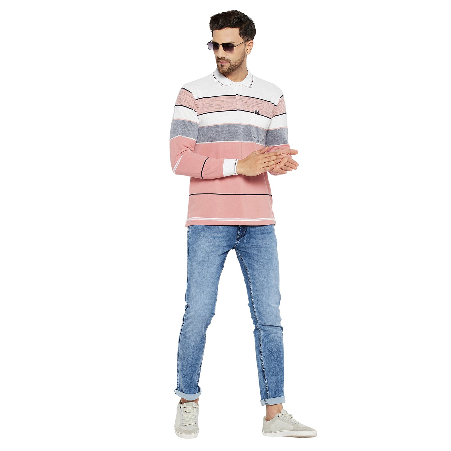 Duke Stardust Men Full Sleeve Cotton T-shirt (LF3965)