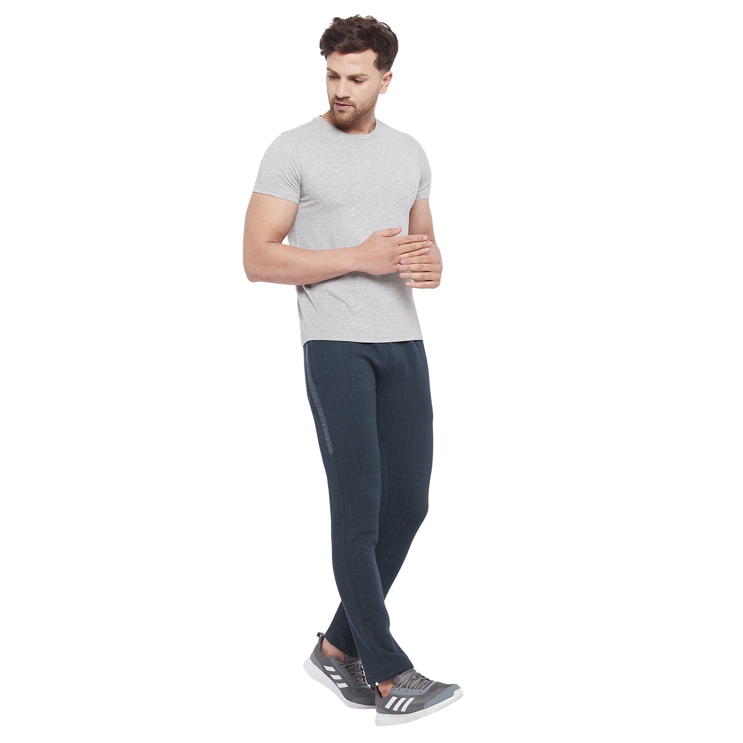Duke Stardust Men Checkered Track-Pant (LF5582)