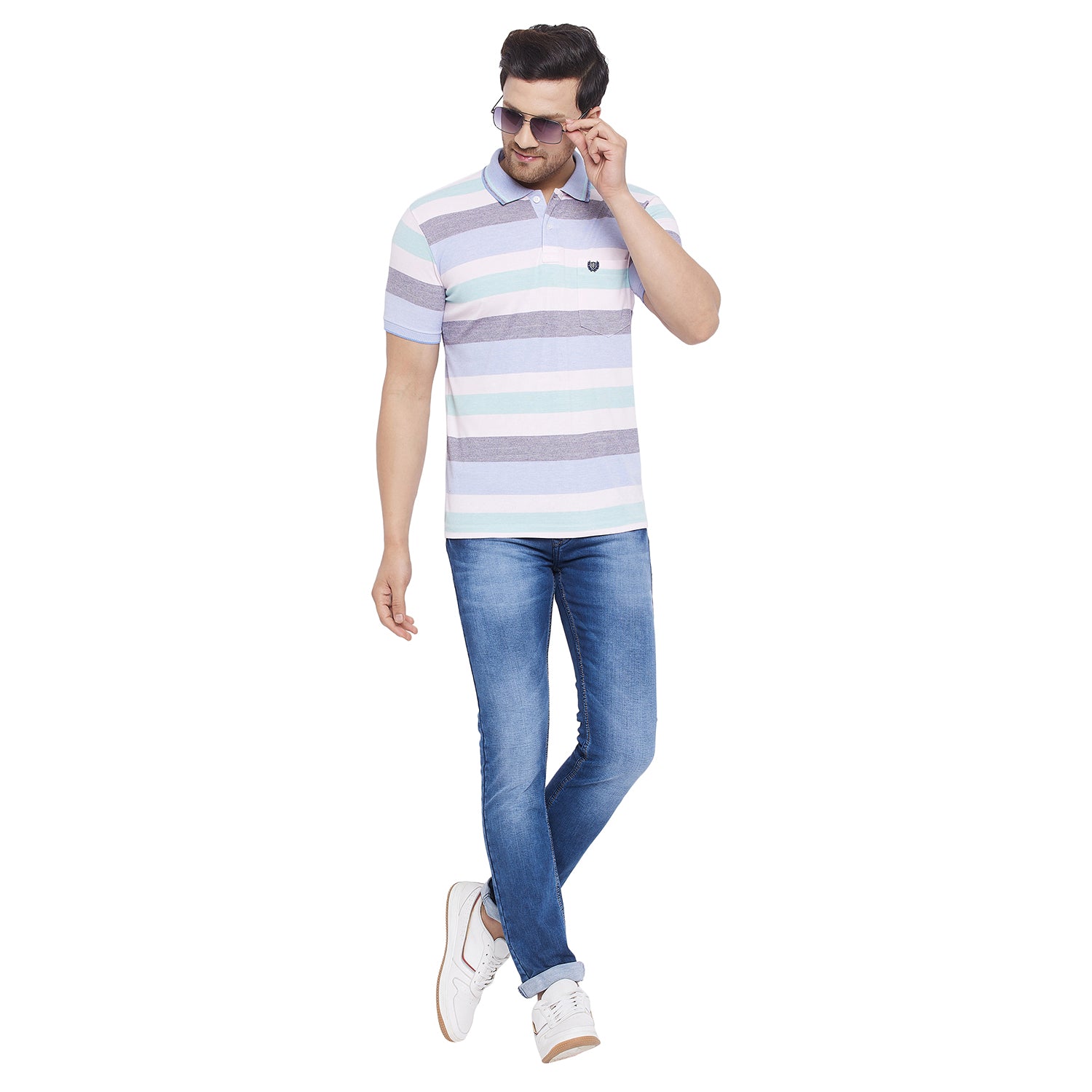 Duke Stardust Men Half Sleeve Cotton T-Shirt (LF5130)