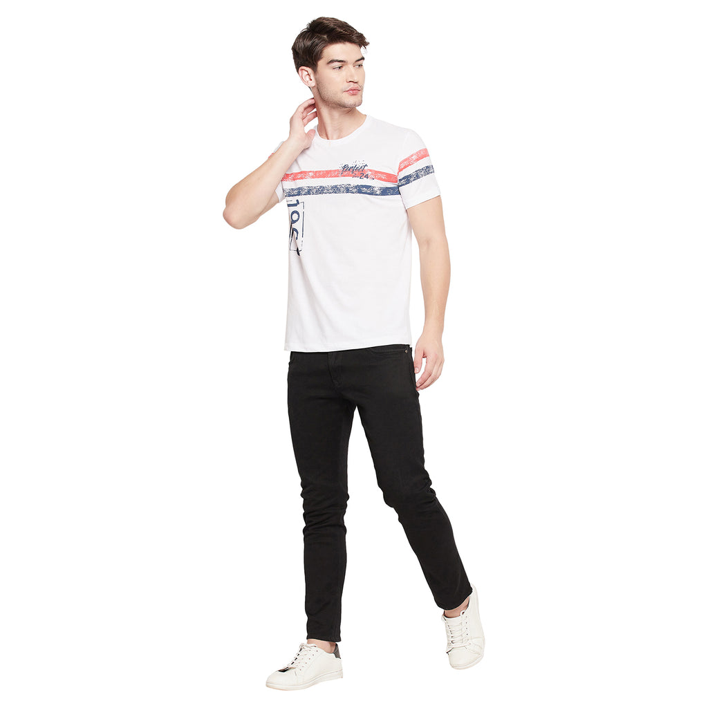 Duke Stardust Men Half Sleeve Cotton T-shirt (LF5244)