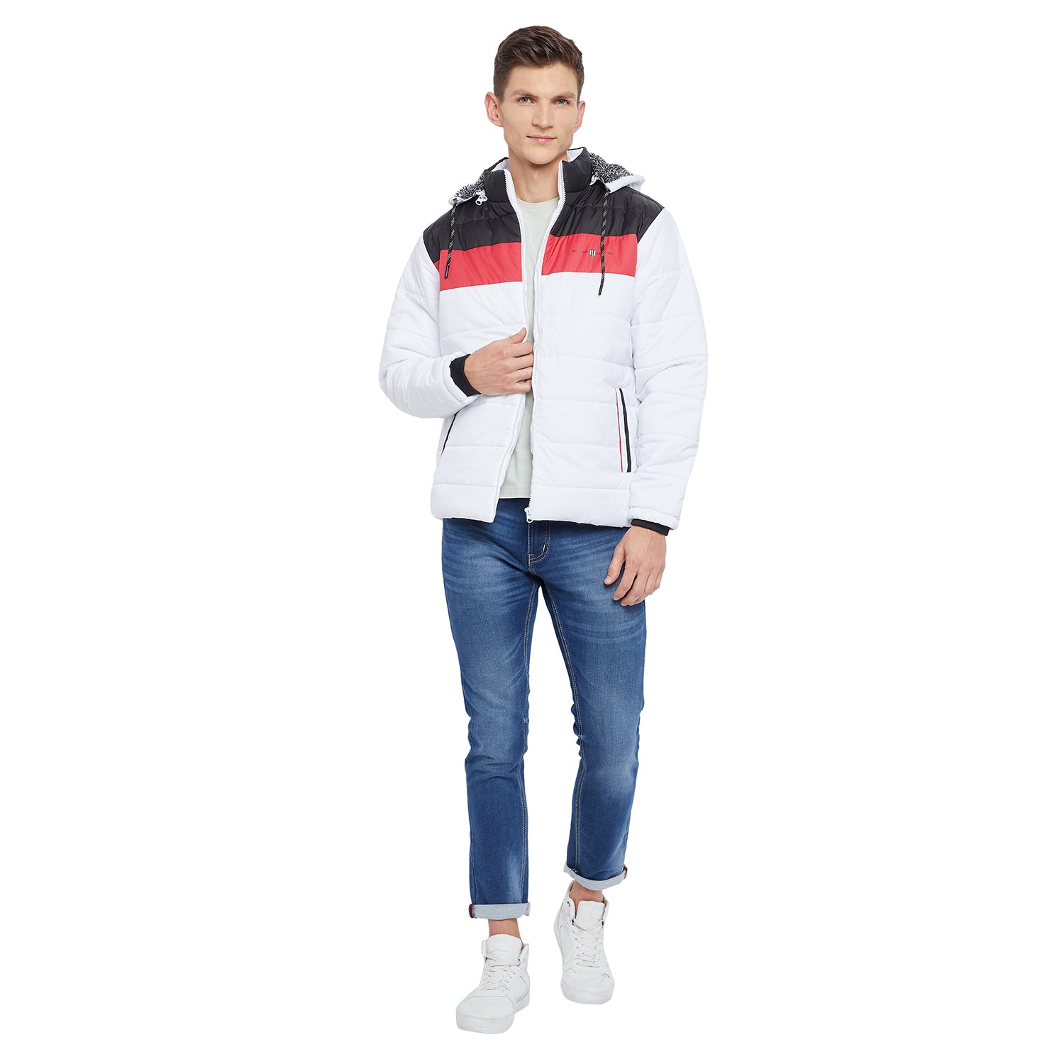 Duke Urban Men Full Sleeve Quilted Jacket (SDZ882)