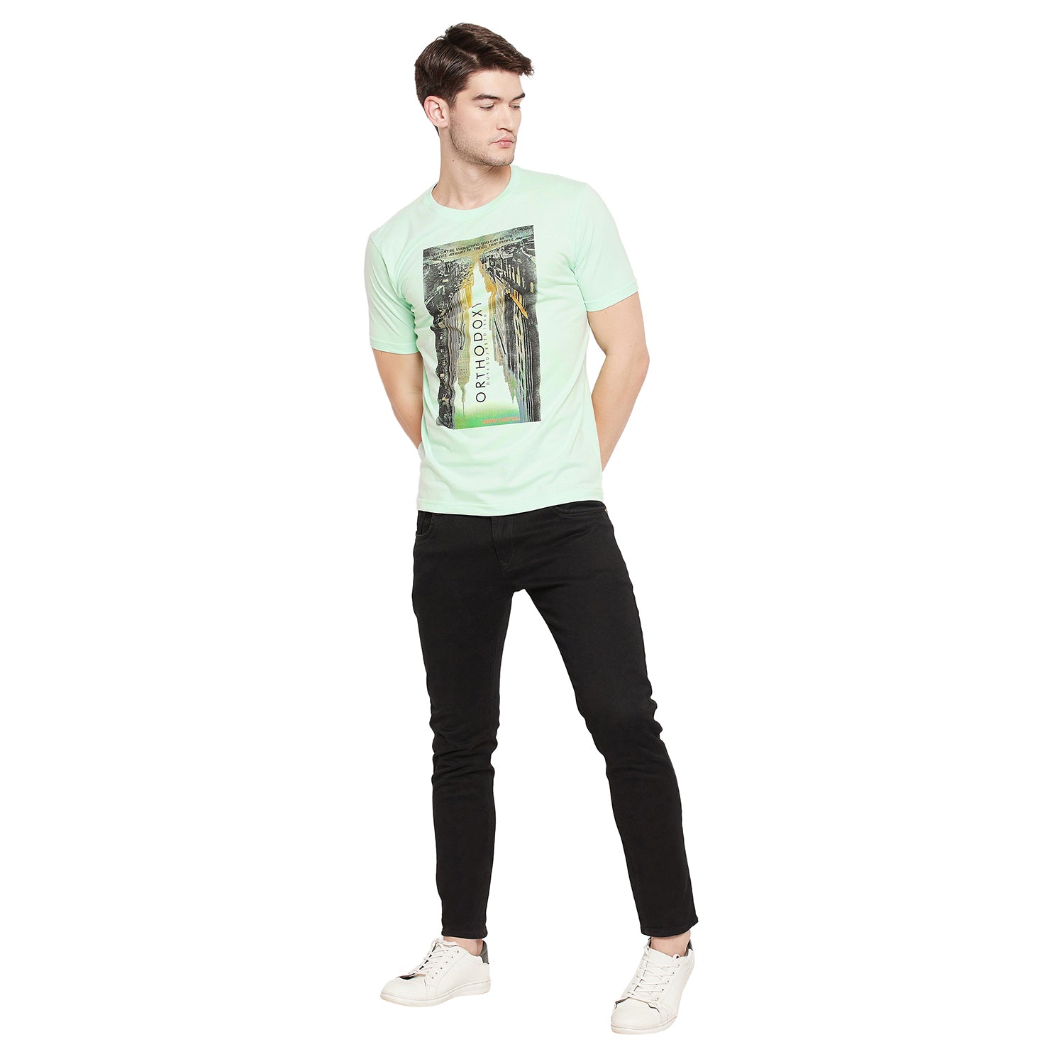 Duke Stardust Men Half Sleeve Cotton T-shirt (LF5335)