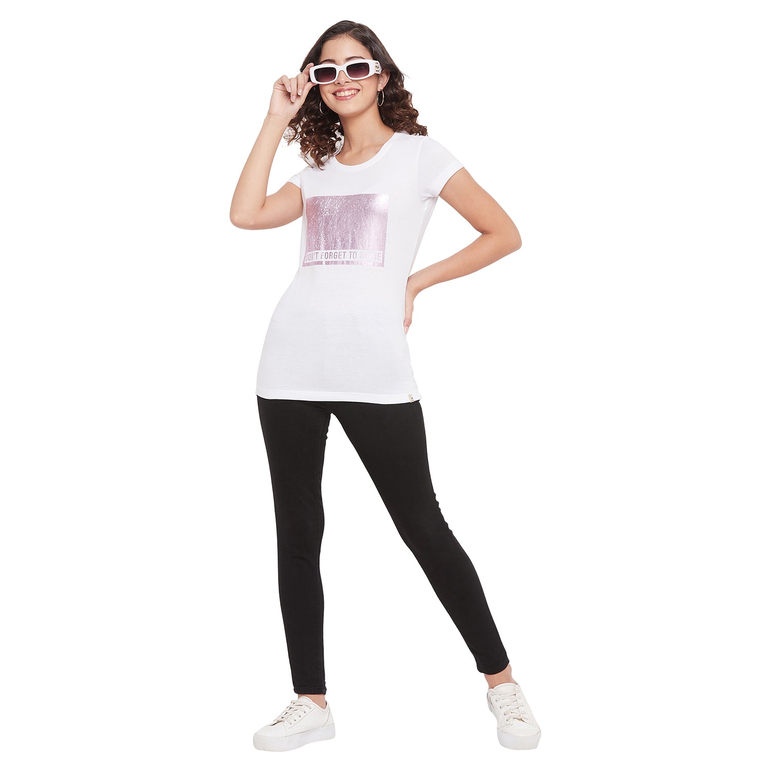 Duke Stardust Round Neck Lady Top (LFX121)