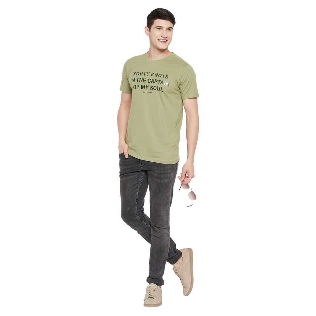 Duke Stardust Men Half Sleeve Cotton T-shirt (LF5276)