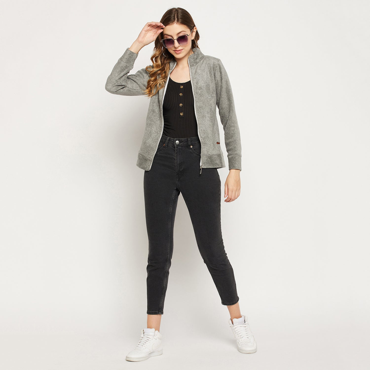 Duke Stardust Women Zipper Sweatshirt (LFX826)