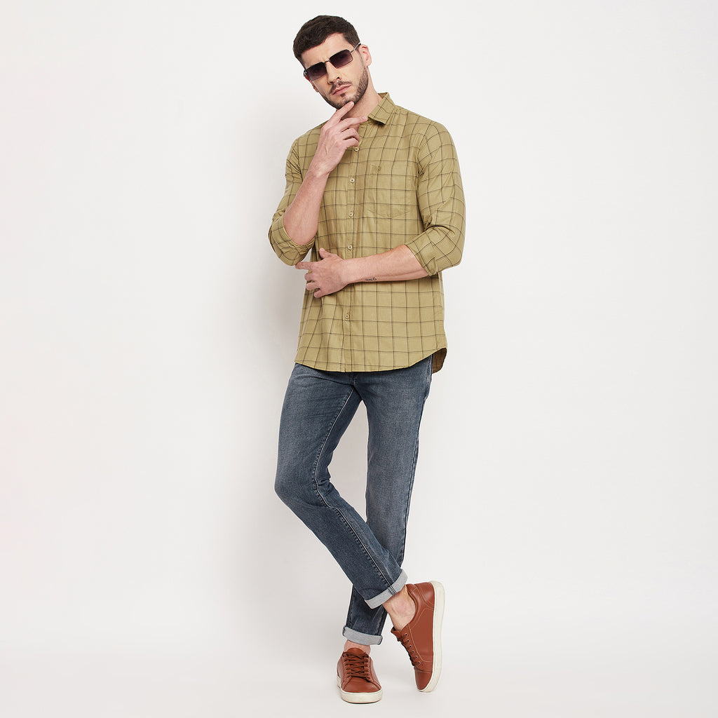 Duke Urban Men Full Sleeve Cotton Shirt (SDO6CKK)