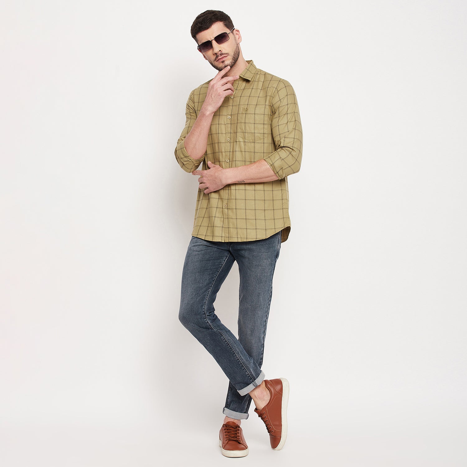 Duke Urban Men Full Sleeve Cotton Shirt (SDO6CKK)