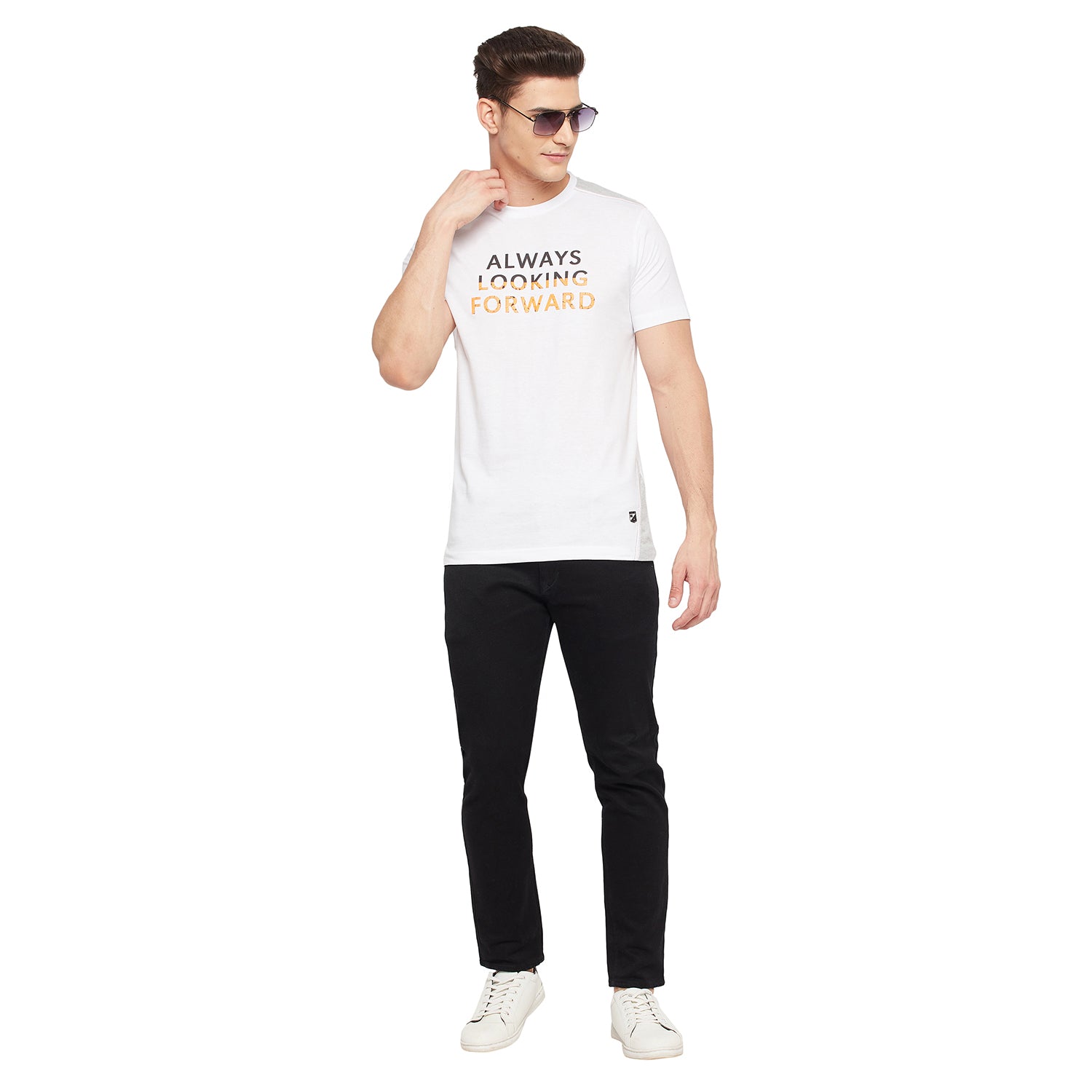 Duke Stardust Men Half Sleeve Cotton T-shirt (MTLF330)