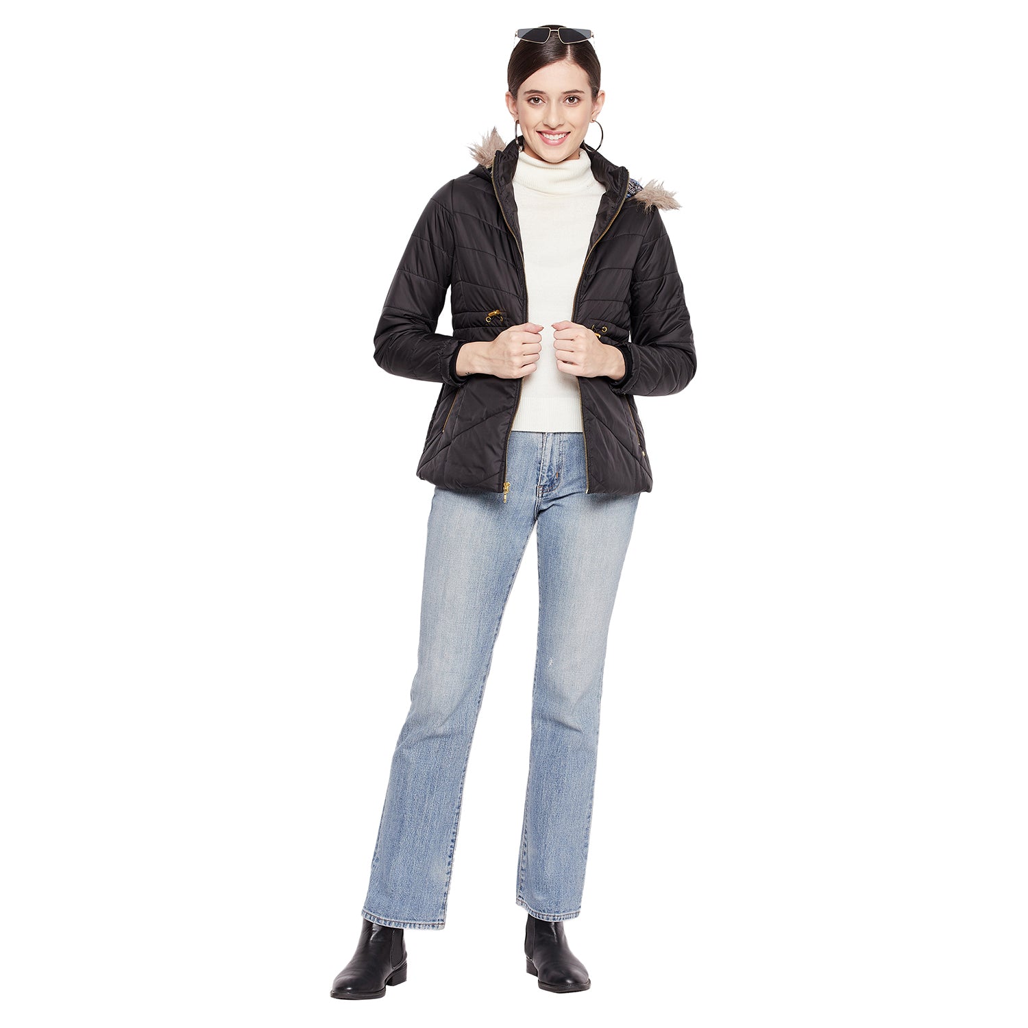 Duke Urban Women Full Sleeve Jacket (SDZ6693)
