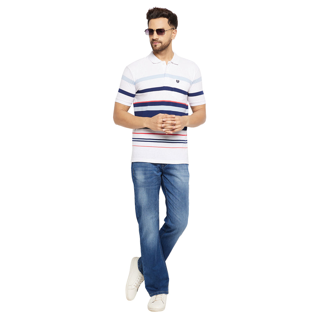 Duke Urban Men Half Sleeve Cotton T-shirt (LF5703)