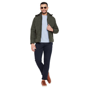 Duke Stardust Men Full Sleeve Hooded Jacket (SDZ1086)