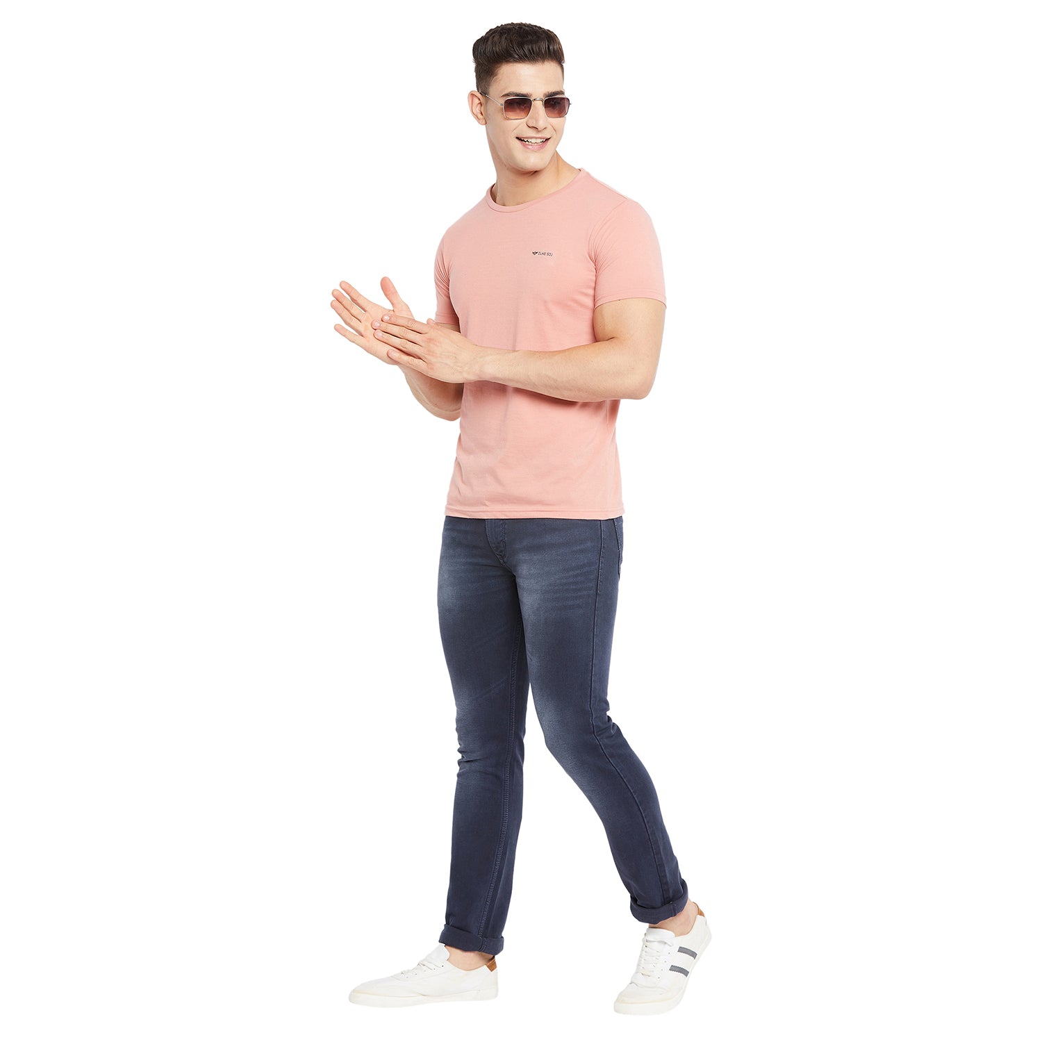 Duke Urban Men Half Sleeve Cotton T-shirt (ONSDVP38)