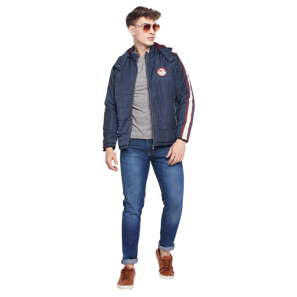 Duke Urban Men Full Sleeve Hooded Jacket (SDZ850)