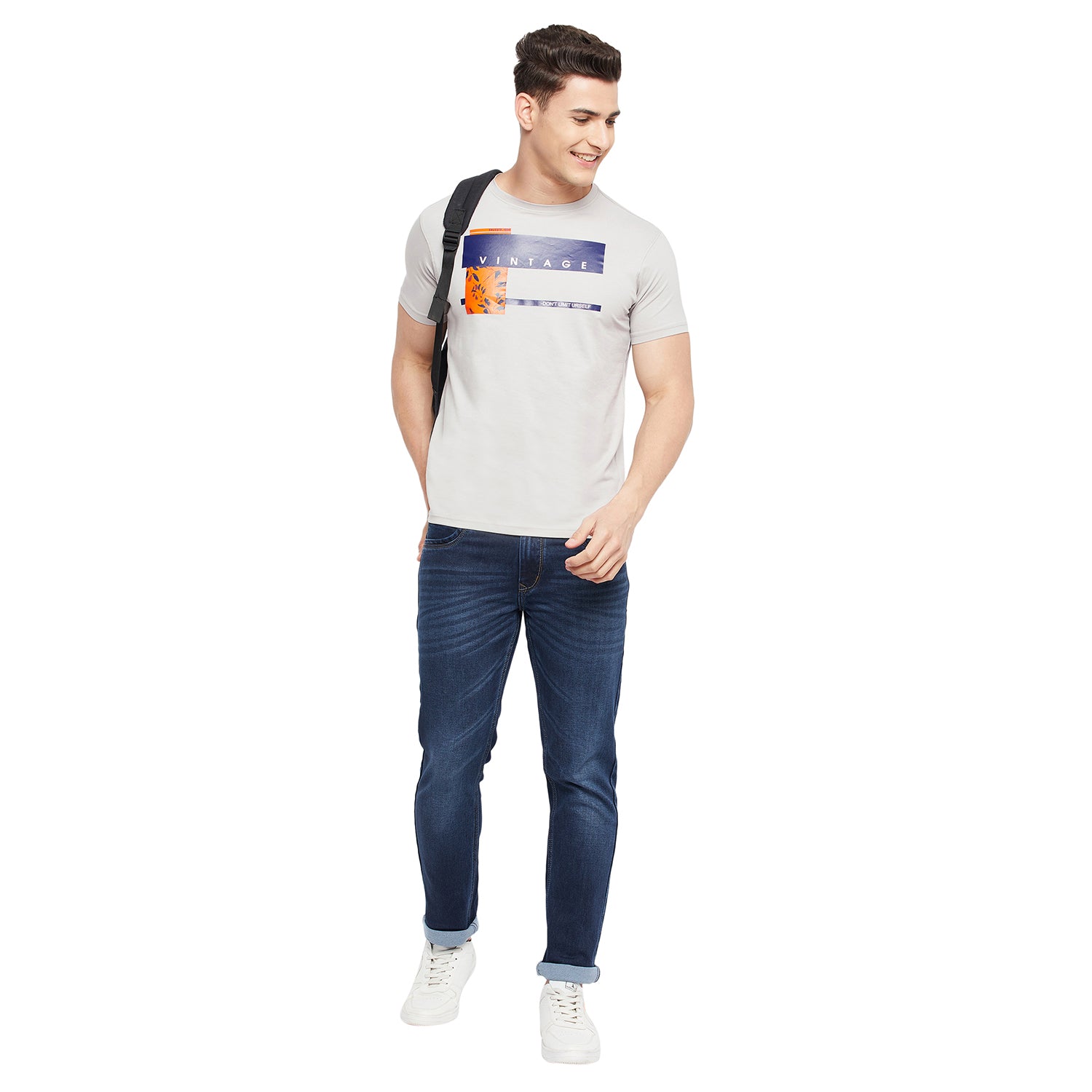 Duke Stardust Men Half Sleeve Cotton T-Shirt (LF5251)