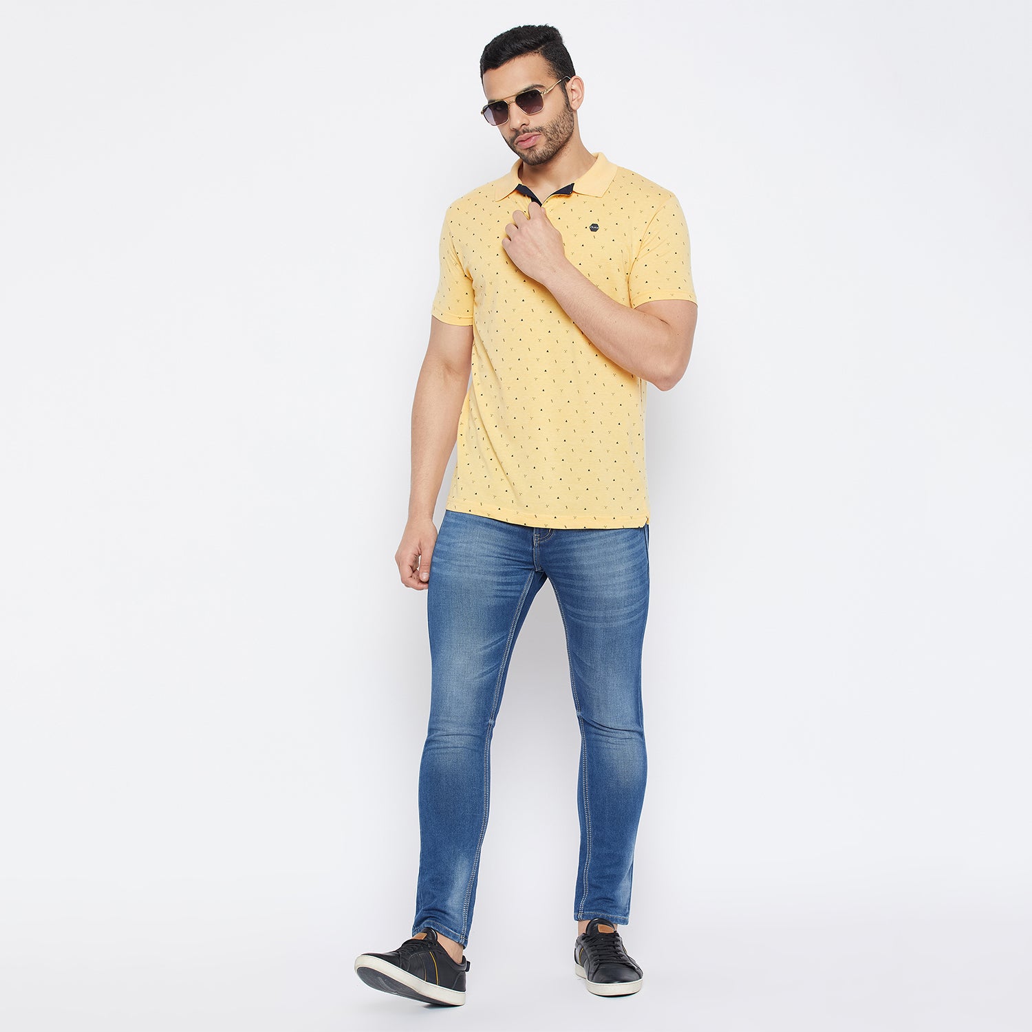 Duke Stardust Men Half Sleeve Cotton T-shirt (4040F)