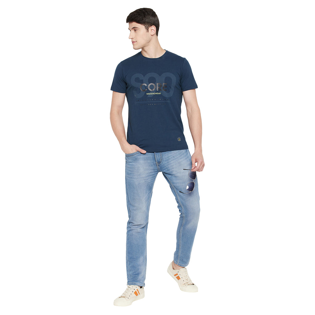 Duke Stardust Men Half Sleeve Cotton T-shirt (LF5233)