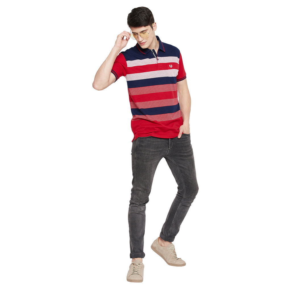 Duke Stardust Men Half Sleeve Cotton T-Shirt (LF5317)
