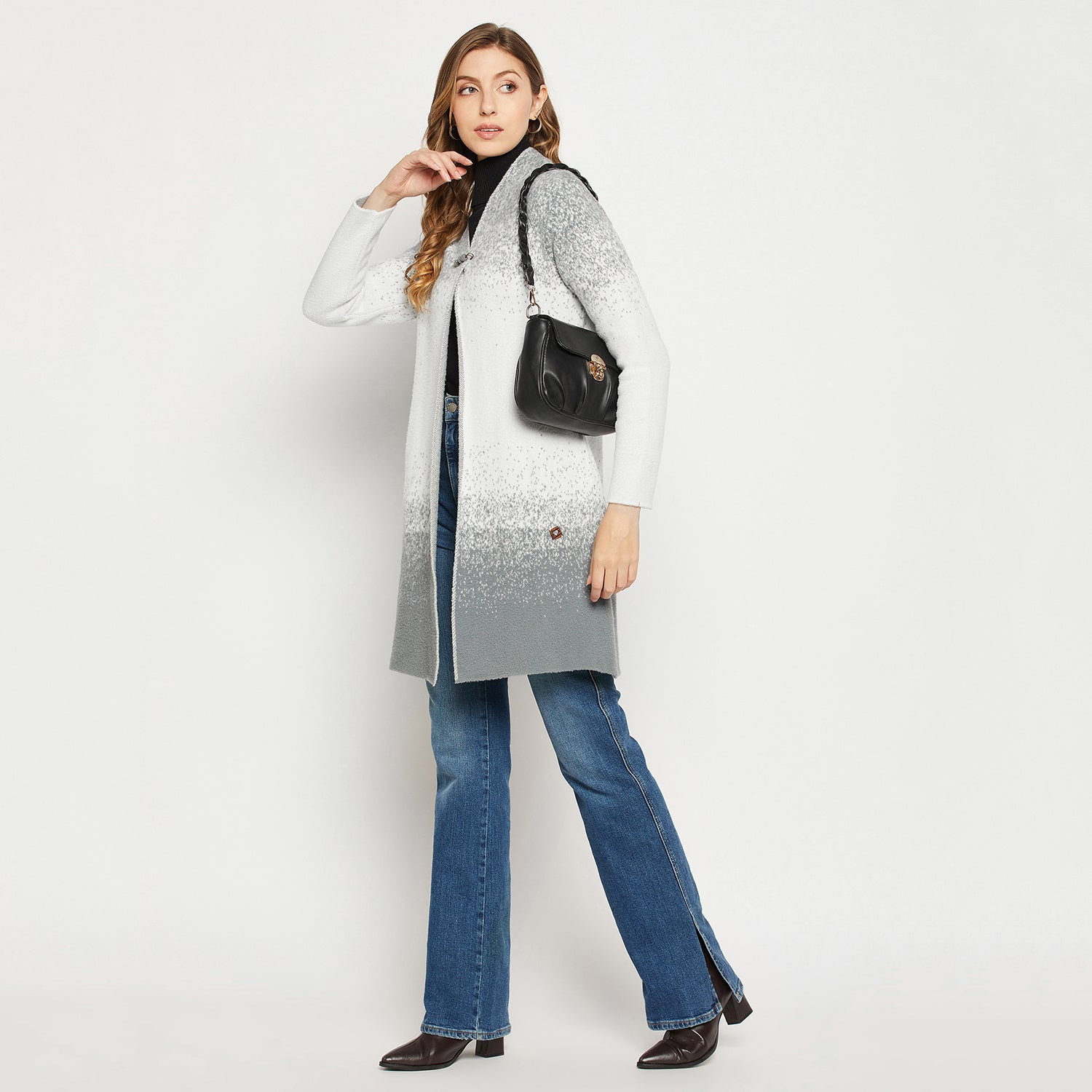 Duke Urban Women Full Sleeve Shrug (SDS1131)
