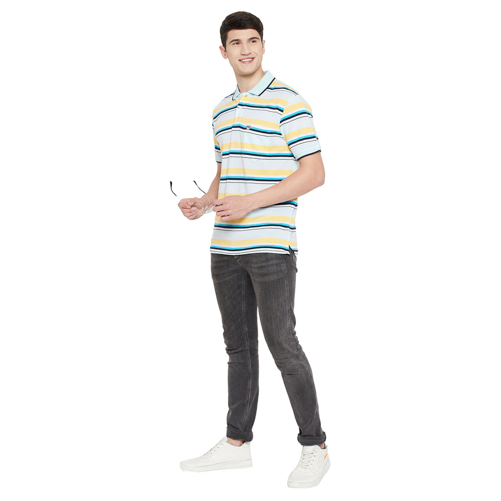 Duke Stardust Men Half Sleeve Cotton T-Shirt (LF5358)