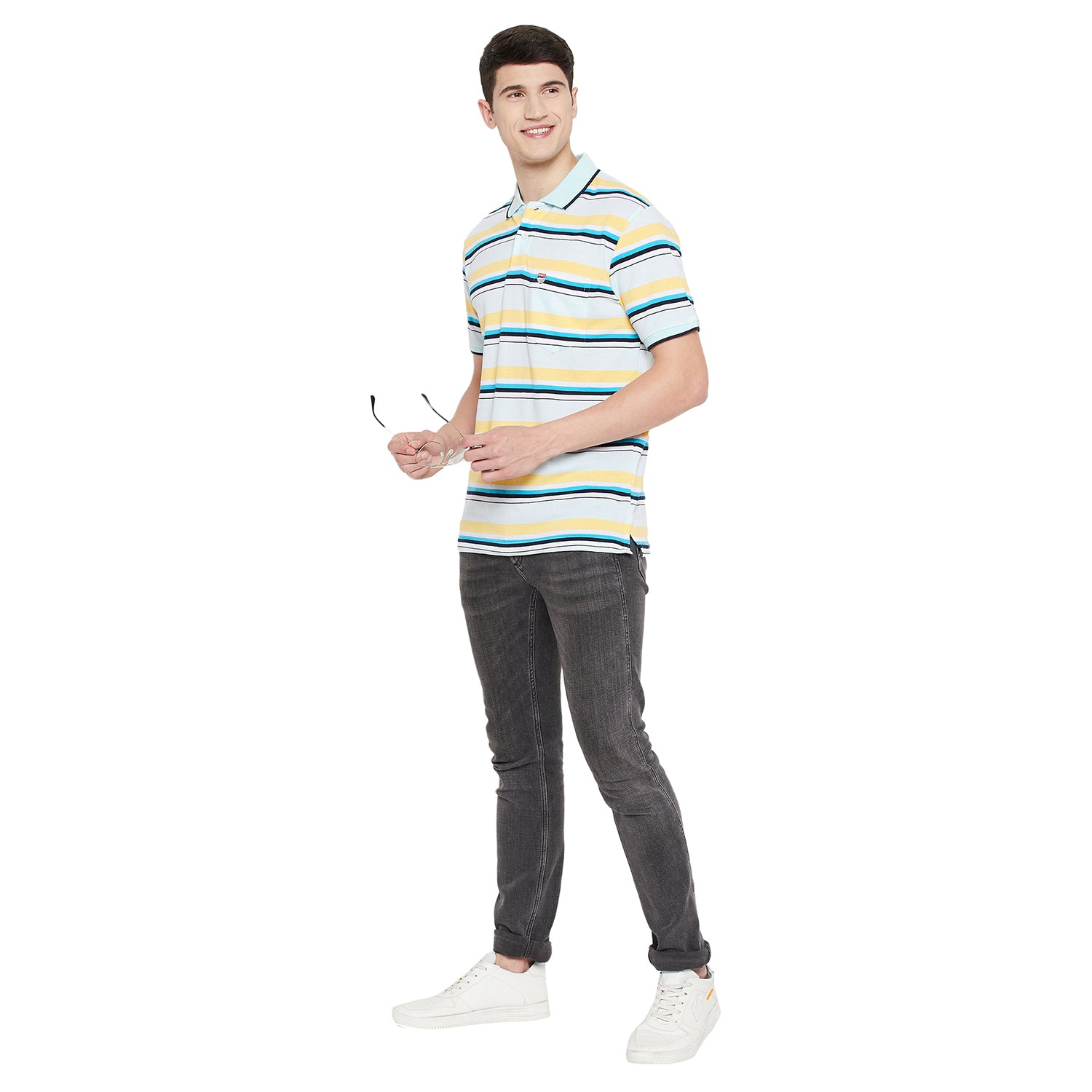 Duke Stardust Men Half Sleeve Cotton T-Shirt (LF5358)