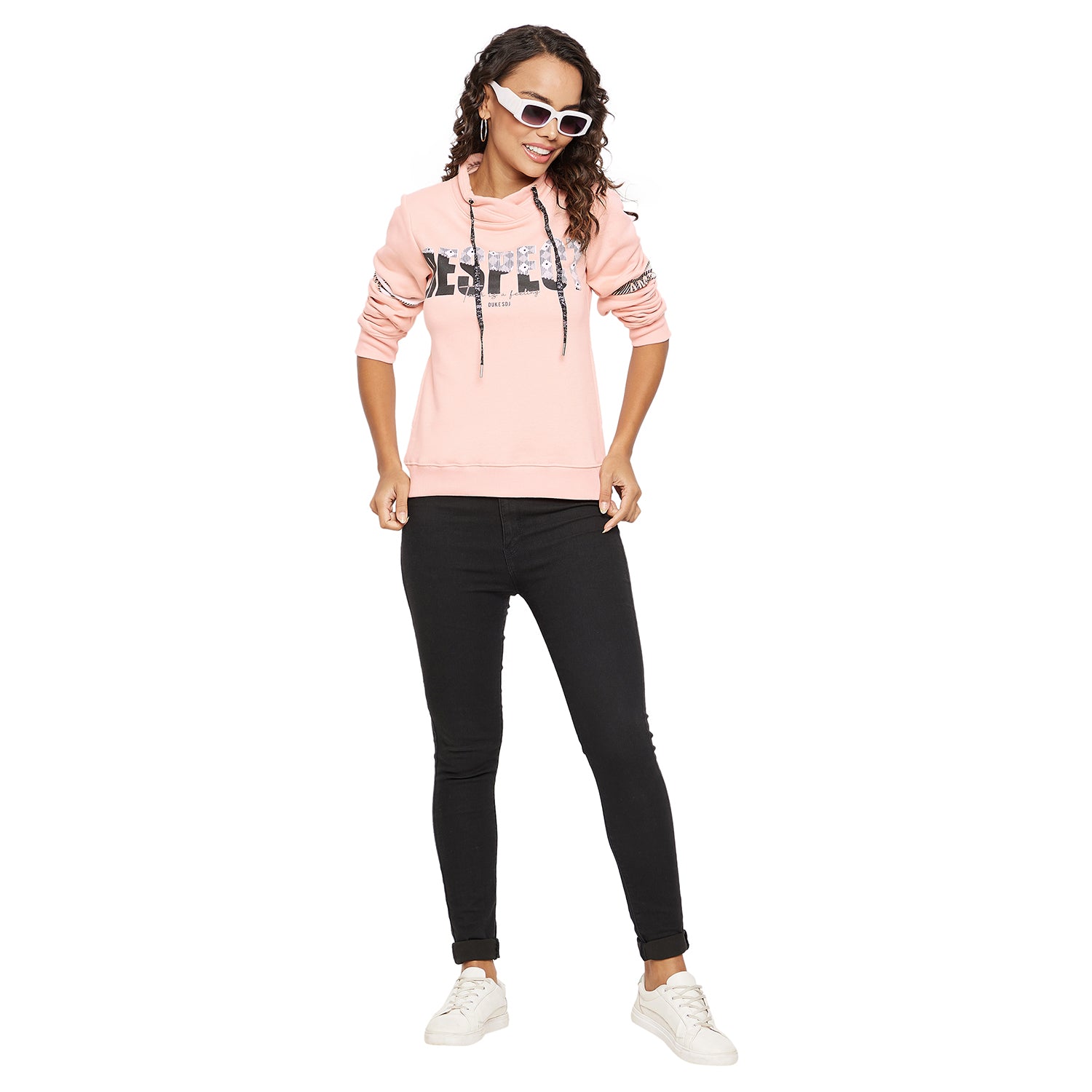 Duke Urban Women Full Sleeve Round Neck Sweatshirt (LFX814)