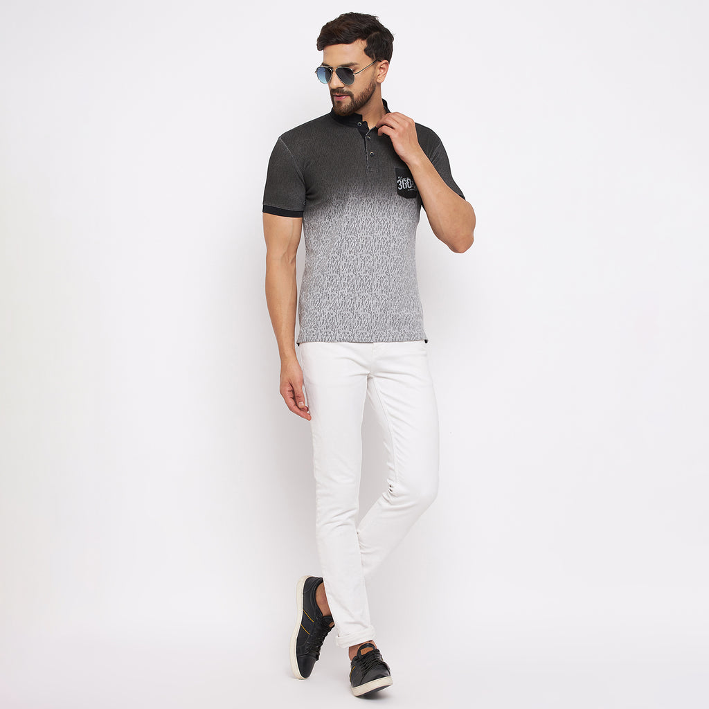 Duke Stardust Men Half Sleeve Cotton T-shirt (LF4963)