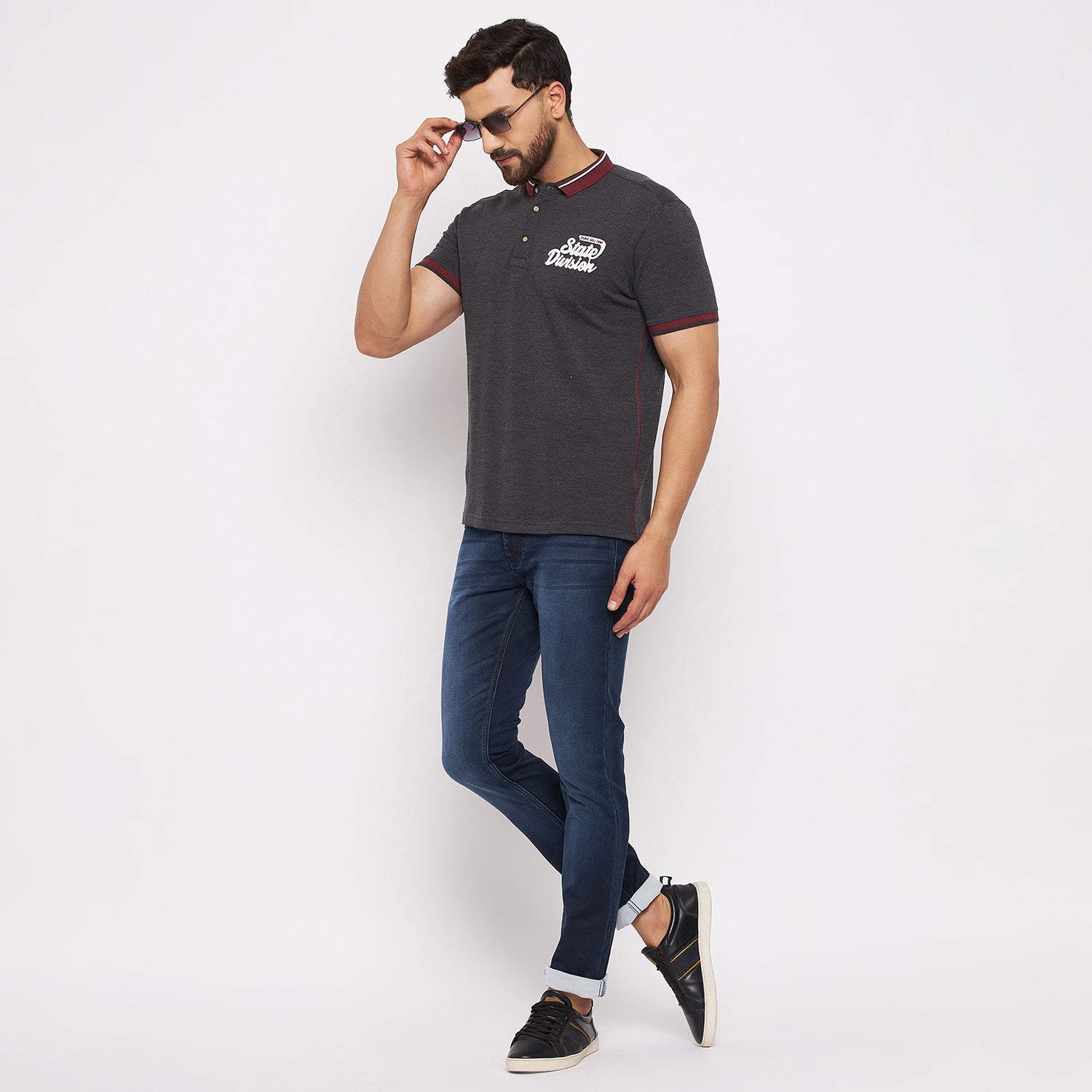 Duke Urban Men Slim Fit Stretchable Jeans (SDD5360)