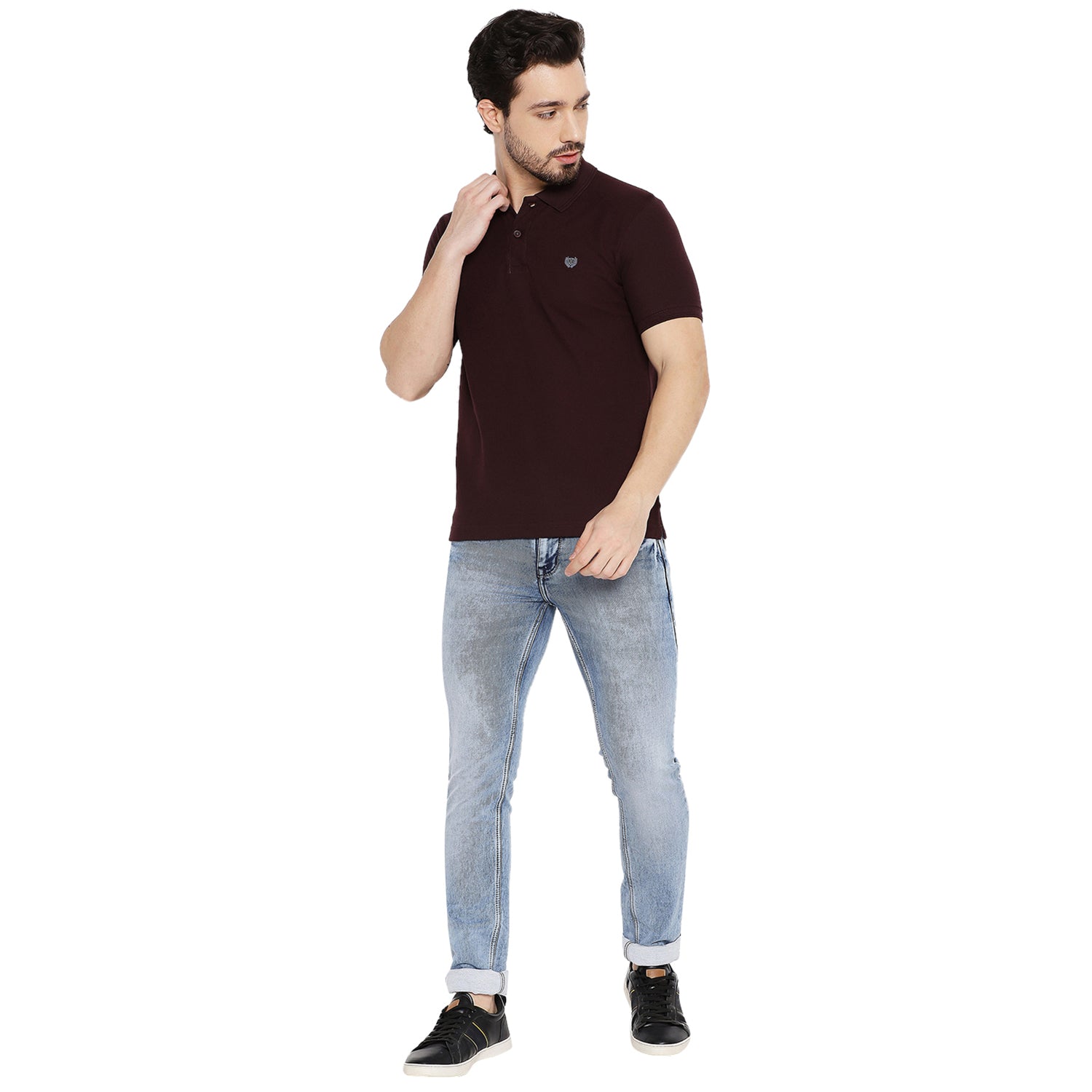 Duke Stardust Men Half Sleeve Cotton T-shirt (SD48)