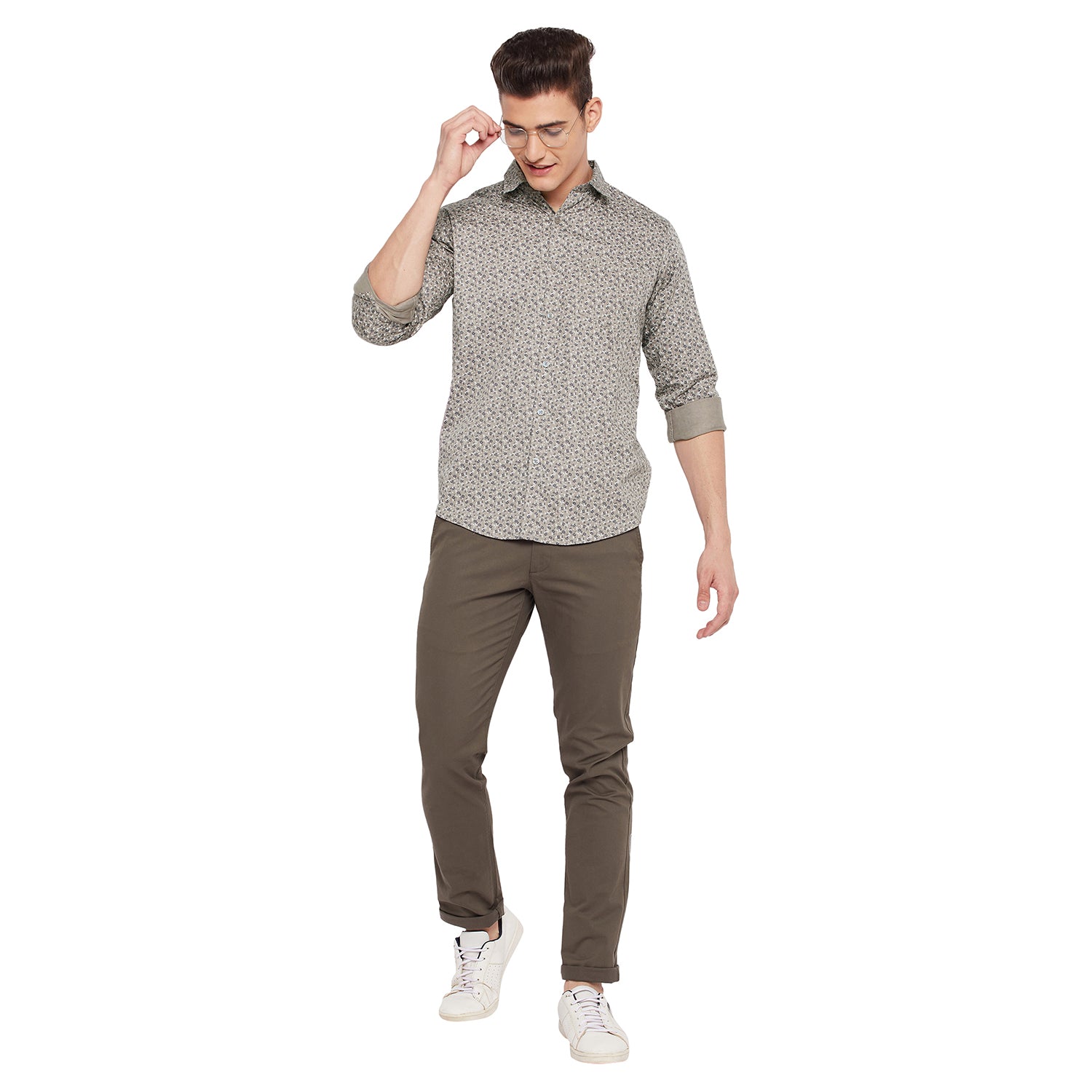 Duke Stardust Men Full Sleeve Cotton Shirt (SDO7PRSM)