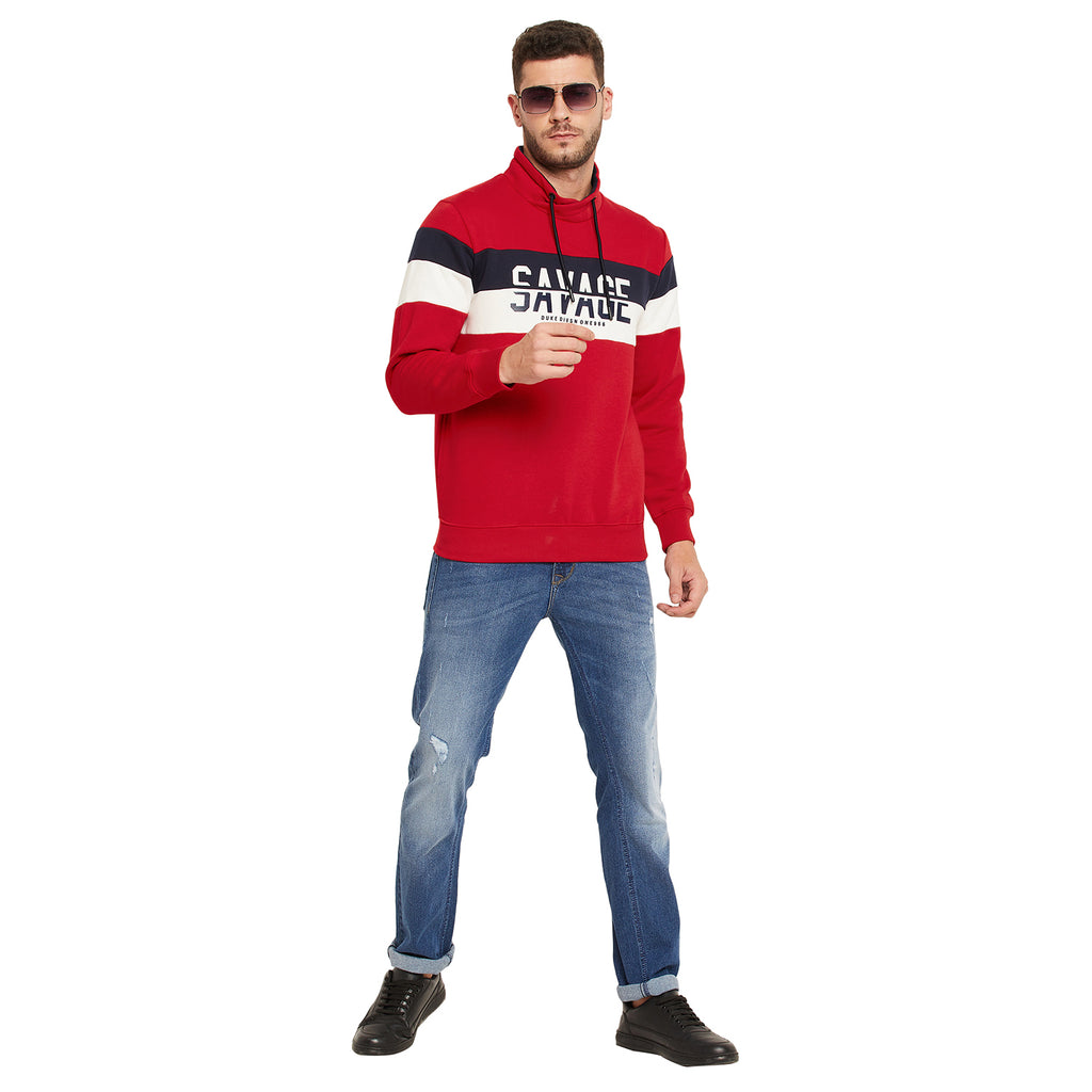 Duke Stardust Men Cowl Neck Sweatshirt (LF3685)