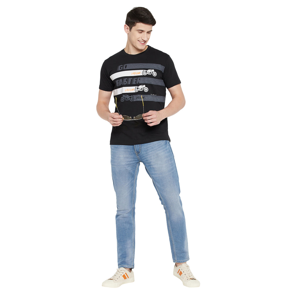 Duke Stardust Men Half Sleeve Cotton T-Shirt (MTLF334)